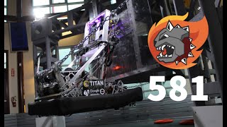 FRC Team 581 Blazing Bulldogs 2024 Robot Reveal [upl. by Conroy171]