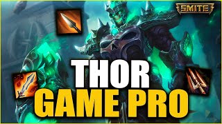 CELA SE JOUE A UN POIL DE CUL  ► GAME PRO THOR ADAPTING JUNGLE SUR SMITE SAISON 11 [upl. by Hanschen]