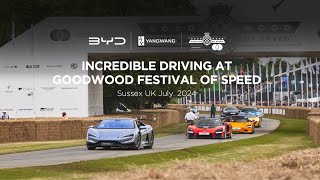 Dont miss what happened when BYD took to the famous Goodwood Hill [upl. by Akerahs85]