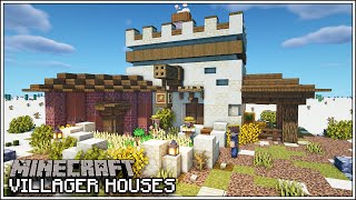 Minecraft Villager Houses  THE FARMER  Minecraft Tutorial [upl. by Alon167]