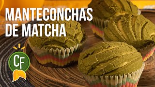 Manteconchas de Matcha 🍵  Cocina Fresca [upl. by Atiuqa326]