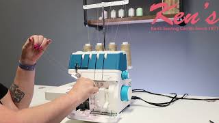 Pfaff admire 5000 Serger Overview [upl. by Hollister708]