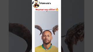 Neymar saç stilleri 🔥🔥 keşfet fenerbahçe [upl. by Amaryl851]