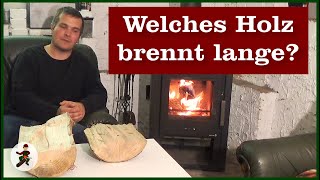 Welches Brennholz brennt am längsten [upl. by Vivian]