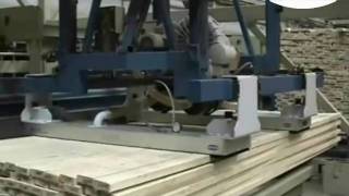 Vacuum Area Gripping System SBX for Handling Sawn TimberWooden Boards  Schmalz [upl. by Gnof]