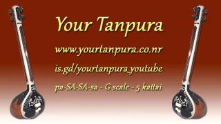 Your Tanpura  G Scale  5 kattai [upl. by Grand]