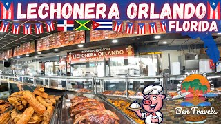 Lechonera Orlando Florida  Best Puerto Rican Food amp Caribbean Food In Florida 🌴 [upl. by Tomkiel]