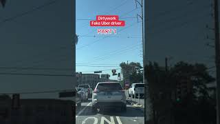 Part 1 Full Video Fake Uber Driver Get Caught Cheating [upl. by Anerual8]