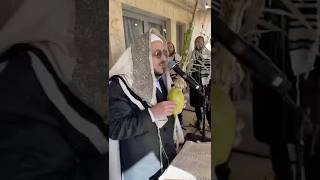 Lipa Schmeltzer Doing Hoshanos With English Gramen  Sukkos 2024 [upl. by Nneb282]