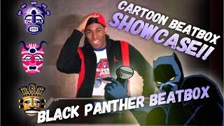 Black Panther Beatbox  Cartoon Beatbox Showcase [upl. by Rehpetsirhc]