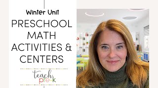 Winter Math Activities for Preschool Learning Through Play [upl. by Archangel484]