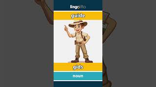 🇬🇧🇳🇱 guide  gids  vocabulary builder  learn English  laten we Engels leren [upl. by Ynohtnaleahcim]