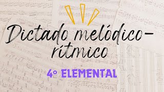 Dictado 4º ELEMENTAL 405 [upl. by Trellas]