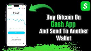 How To Buy Bitcoin On Cash App And Send To Another Wallet  Step By Step [upl. by Eisenberg]