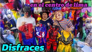 DISFRACES PARA HALLOWEEN 2024  centro de lima [upl. by Eaner]