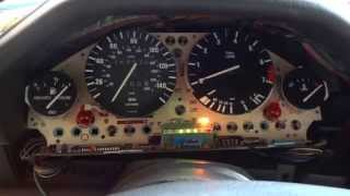 BMW E30 318is SI Board amp Gauge Cluster Problems [upl. by Enilrek428]