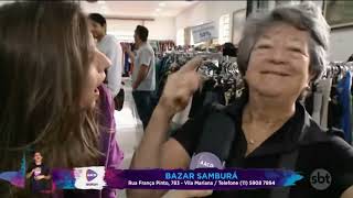 Taísa Pelosi mostra o Bazar Samburá da AACD  Teleton 2024 [upl. by Nnaul903]