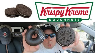 Krispy Kreme New Oreo Doughnuts [upl. by Nwahsaj]