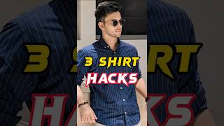 Day 5490 😍😍 Amazing Shirt Hacks for Boys Men  Hindi shorts [upl. by Binetta]