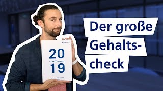 SO VIEL KANNST DU VERDIENEN I Gehaltsreport 2019 💰 I Traumjob [upl. by Nadoj]