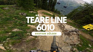 Teäre Line Rot Bikepark Sölden 6003 RAW POV [upl. by Rozanne]