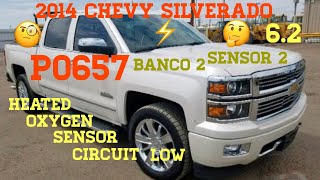 Como diagnosticar SENSOR de OXÍGENO ⚡️2014 Chevy Silverado high Contry 62🤔⚡️😺 [upl. by Aizatsana538]