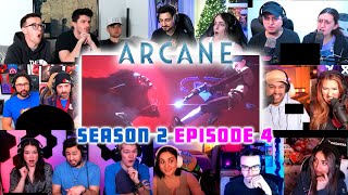 ARCANE Season 2 Episode 4 Reaction Mashup  Paint the Town Blue [upl. by Pillsbury]