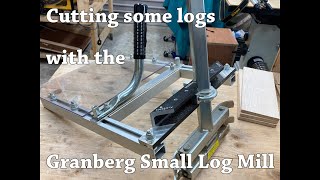 Granberg Alaskan Small Log Chainsaw Mill [upl. by Amethist804]