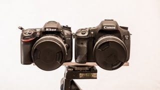 Nikon D7100 vs Canon 7D Part 1  Photography Features  Best APSC DSLR [upl. by Anialam]