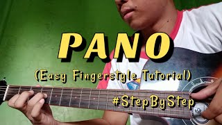 Zack Tabudlo  Pano Easy Fingerstyle Tutorial stepbystep [upl. by Azaria216]