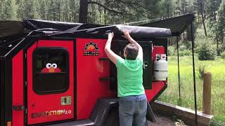 Expedition 20 Off Grid Trailer Setup [upl. by Efthim]