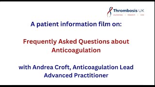 Frequently asked questions about anticoagulation [upl. by Acirret]