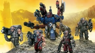 Warhammer 40K  Techmarine with servitors [upl. by Dream385]