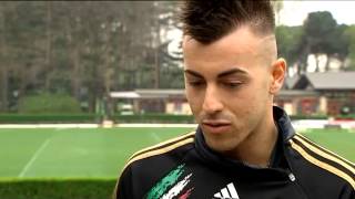 Intervista a El Shaarawy sul cyberbullismo  JuniorTimCup [upl. by Lluj]