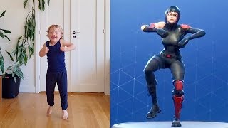 Fortnite Dance CHALLENGE [upl. by Harwill]