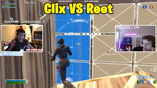 Clix VS Reet 2v2 TOXIC Fights w Dukez amp Kdust [upl. by Llerral]