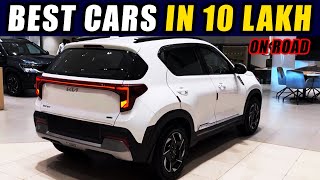 Best Cars under 10 Lakh In India 2024  No Base Model  On Road Price  VFM car in 10 Lakh [upl. by Hiett]