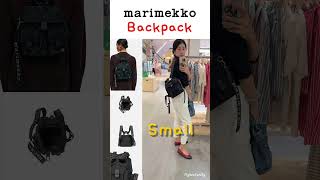 Ep68 Try on 2 NEW Marimekko Backpack 🌸 marimekko backpack unikko marimekkobackpack [upl. by Chavey]