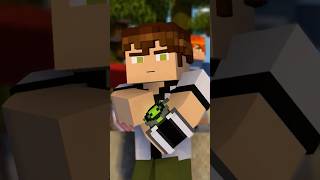 Minecraft Ben 10  Diamondhead Transformation minecraft ben10 animation [upl. by Noell]