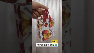 🎁Easy Paper Gift Bag  Perfect for Any Occasion  diy papergiftbag paperbag tinkerartist5MinuteCraftsYT [upl. by Fabiolas]