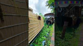 Backwater Houseboat Ride Kumarakom travel shorts boats kerala [upl. by Matlick]