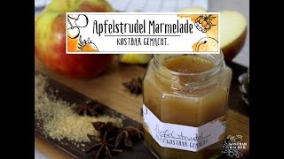 KOSTBARMACHERRezept Apfelstrudel Marmelade [upl. by Tteraj]