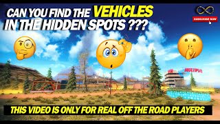 Off The Road ONLY PRO CAN FIND VEHICLES IN HIDDEN SPOTS  INFINITE OTR 2024  Android New Challenge [upl. by Narad]