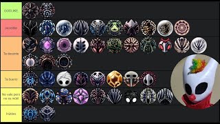 Tier list HONESTO de Amuletos twitchtvtodohollowknight [upl. by Marilee]