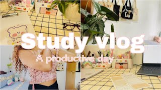 6AM productive study vlog  මාසයක් එක දිගට productive වෙමුද 🎀📚🍃studyvlog adayinmylife aesthetic [upl. by Ardnuat299]