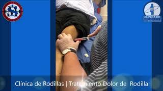 Clinica de Rodillas  Artrocentesis Rodilla  México [upl. by Grimes615]