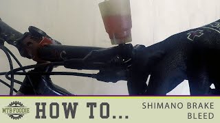 Shimano Brake Bleeding  How to Guide [upl. by Bamford648]