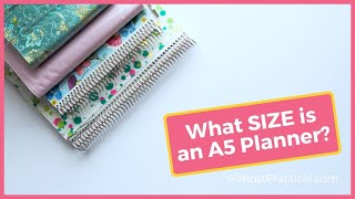 What Size is an A5 Planner [upl. by Ehud583]