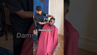 Damson Idris loving the FiNi Sea Salt Spray 👀 barber haircut hairstyle mensstyle hairproducts [upl. by Beryle]