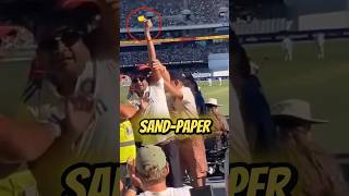 Indian Cricket Fan Show SandPaper During Ind vs Aus 2nd Test amp Guards Caught Him shorts [upl. by Armand142]